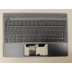 Carcasa superioara cu tastatura palmrest Laptop, HP, Pavilion 13-AN, TPN-Q214, L54619-001, L54619-B31, L54619-N271, 54G7DTATPD, iluminata, albastra, layout US