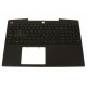 Carcasa superioara cu tastatura palmrest Laptop Gaming, Dell, G5 5500, P89F, P89F003, TKJ8F, 0TKJ8F, XW7R5, 460.0K404.0001, 460.0K404.0011, iluminata, RGB 20 pini, neagra, layout US