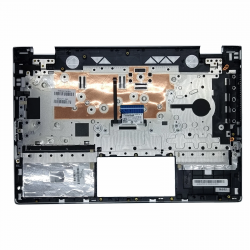 Carcasa superioara cu tastatura palmrest Laptop, HP, Pavilion x360 14-CD, 14M-CD, TPN-W131, L15909-001, L22409-281, 4600E81000, 46M.0E8CS.0250, iluminata, argintie, layout US