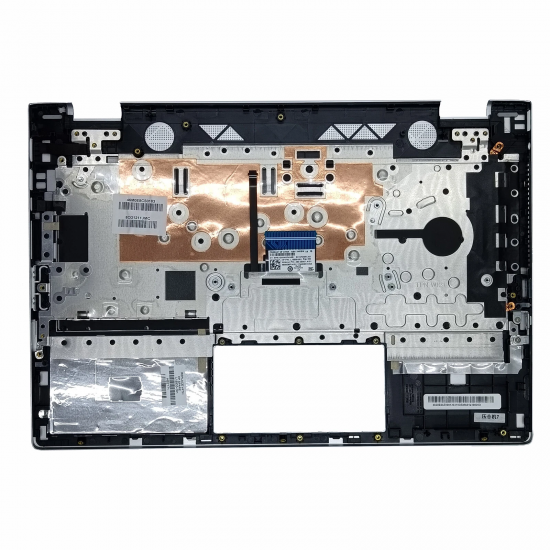 Carcasa superioara cu tastatura palmrest Laptop, HP, Pavilion x360 14-CD, 14M-CD, TPN-W131, L15909-001, L22409-281, 4600E81000, 46M.0E8CS.0250, iluminata, argintie, layout US