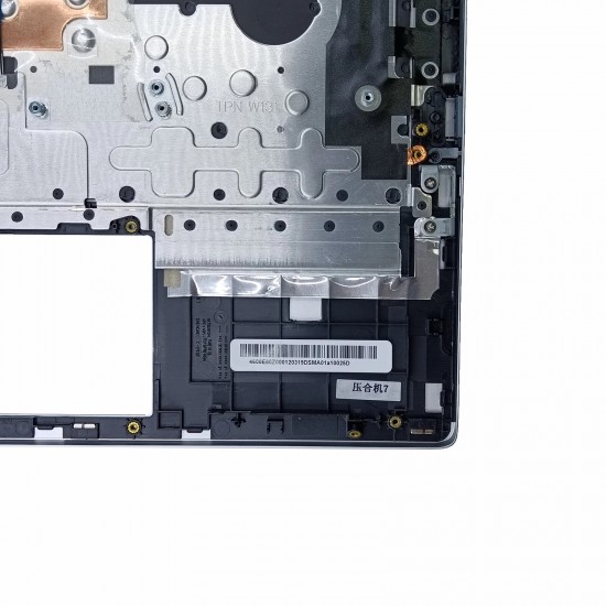 Carcasa superioara cu tastatura palmrest Laptop, HP, Pavilion x360 14-CD, 14M-CD, TPN-W131, L15909-001, L22409-281, 4600E81000, 46M.0E8CS.0250, iluminata, argintie, layout US