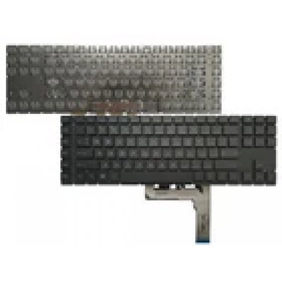 Tastatura Laptop Gaming, HP, Omen 17-CK, 17T-CK, TPN-Q266, iluminata, RGB 20 pini, neagra, layout US