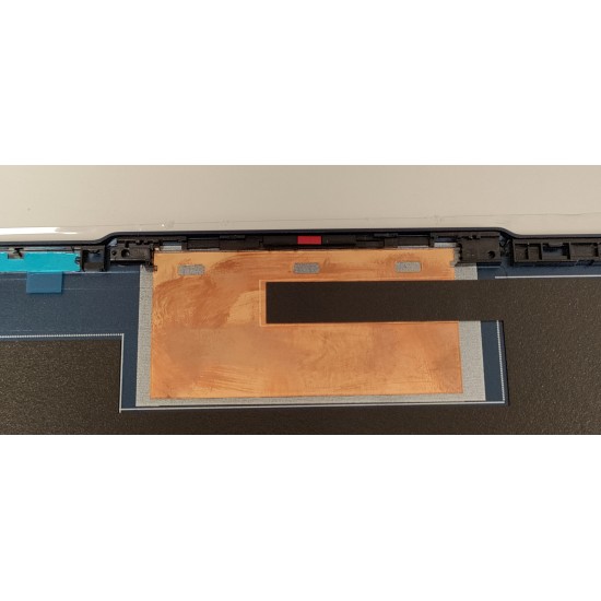 Capac Display Laptop, Lenovo, IdeaPad Slim 5 16AHP9 Type 83DD, 5CB1L11332, AM7J0000852, AL_BRK_L, AL_BRK_R, pentru ecran LED si IR camera, FHD, albastru