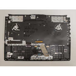Carcasa superioara cu tastatura palmrest Laptop Gaming, Asus, TUF A15 FA506I, FA506IH, FA506IV, 90NR03L1-R32UA0, 3BBKXTAJN10, iluminata, RGB, layout UKR (Ukraine)