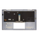 Carcasa superioara cu tastatura palmrest Laptop, Asus, ZenBook S13 UX392F, UX392FA, UX392FN, 90NB0KZ1-R31UI0, 90NB0KZ1-R31US0, 13N1-6XA0611, iluminata, bluemarin, layout US