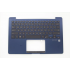 Carcasa superioara cu tastatura palmrest Laptop, Asus, ZenBook 13 UX331U, UX331UA, UX331UAL, UX331UN, 90NB0GZ1-R31US0, 13N1-3JA0821, UX331UA-1A, iluminata, albastra, layout US