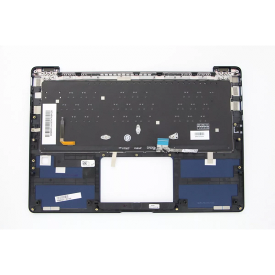 Carcasa superioara cu tastatura palmrest Laptop, Asus, ZenBook 13 UX331U, UX331UA, UX331UAL, UX331UN, 90NB0GZ1-R31US0, 13N1-3JA0821, UX331UA-1A, iluminata, albastra, layout US