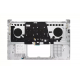 Carcasa superioara cu tastatura palmrest Laptop, Asus, VivoBook Pro 15 M3500Q, M3500QA, M3500QC, 90NB0UT1-R31UI0, 90NB0UT1-R31US0, 39XJETAJN10, 3SXJDKSJN00, M3500QC-2S, iluminata, argintie, layout US