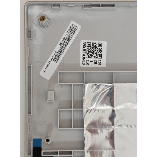 Carcasa superioara cu tastatura palmrest Laptop, Asus, VivoBook Pro 15 M3500Q, M3500QA, M3500QC, 90NB0UT1-R31UI0, 90NB0UT1-R31US0, 39XJETAJN10, 3SXJDKSJN00, M3500QC-2S, iluminata, argintie, layout US