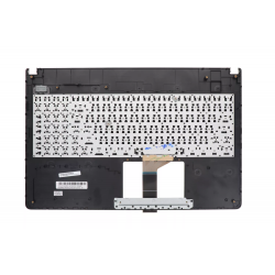 Carcasa superioara cu tastatura palmrest Laptop, Asus, F501A, F501U, 90R-NM01K1000U, 90R-NMO1K1R80U, 49XJ5TCJN10, 13GNMO1AP030-1, neagra, layout US