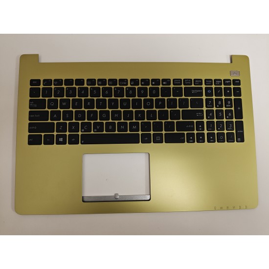 Carcasa superioara cu tastatura palmrest Laptop, Asus, X502C, X502CA, 90NB00I5-R31US0, 13NB00I5AP0301, 13N0-P1A0P01, X502CA-1E, verde deschis, layou US