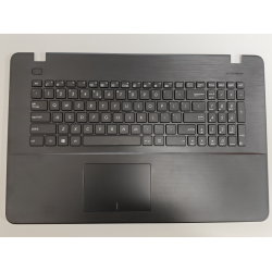 Carcasa superioara cu tastatura palmrest Laptop, Asus, R752L, R752LA, R752LAB, R752LAV, R752LB, R752LD, R752LDB, R752LDV, R752LJ, R752LJC, 90NB08F1-R30270, DZA13NB04I1, AP04011503090, 13NB04I1P04011-1, X751LB-1A, neagra, layout US