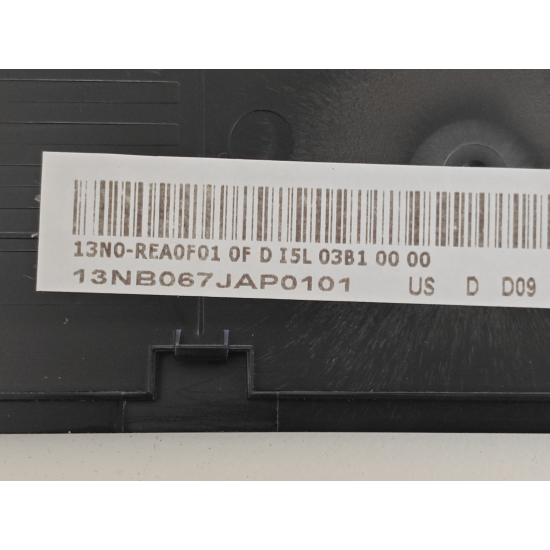 Carcasa superioara cu tastatura palmrest Laptop, Asus, FX550M, FX550MJ, 90NB0BBJ-R31US3, 13NB067JAP0101, 13N0-REA0F01, 13NB067JP01016, negru cu portocaliu, layout US