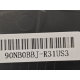 Carcasa superioara cu tastatura palmrest Laptop, Asus, FX550M, FX550MJ, 90NB0BBJ-R31US3, 13NB067JAP0101, 13N0-REA0F01, 13NB067JP01016, negru cu portocaliu, layout US
