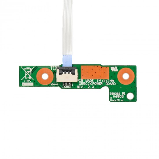 Cablu flex cu buton pornire Laptop, Asus, A552M, A552MD, A552MJ, 90NB0670-R10010, X550JX Power Board