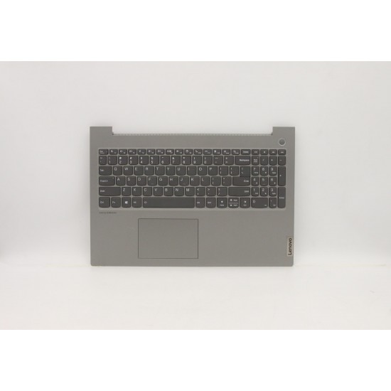 Carcasa superioara cu tastatura palmrest Laptop, Lenovo, ThinkBook 15p IMH Type 20V3, 5CB1B07610, AP1SC000300, AM1SC000700, FA1SC000300, iluminata, Miral Grey, layout US