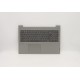 Carcasa superioara cu tastatura palmrest Laptop, Lenovo, ThinkBook 15p IMH Type 20V3, 5CB1B07610, AP1SC000300, AM1SC000700, FA1SC000300, iluminata, Miral Grey, layout US