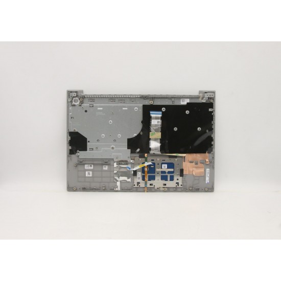 Carcasa superioara cu tastatura palmrest Laptop, Lenovo, ThinkBook 15p IMH Type 20V3, 5CB1B07610, AP1SC000300, AM1SC000700, FA1SC000300, iluminata, Miral Grey, layout US