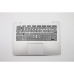 Carcasa superioara cu tastatura palmrest Laptop, Lenovo, IdeaPad 520S-14IKB Type 80X2, 81BL, 5CB0N78559, AP1YS000302, ET1YN000100, AM1YS000200, iluminata, Mineral Grey, layout US