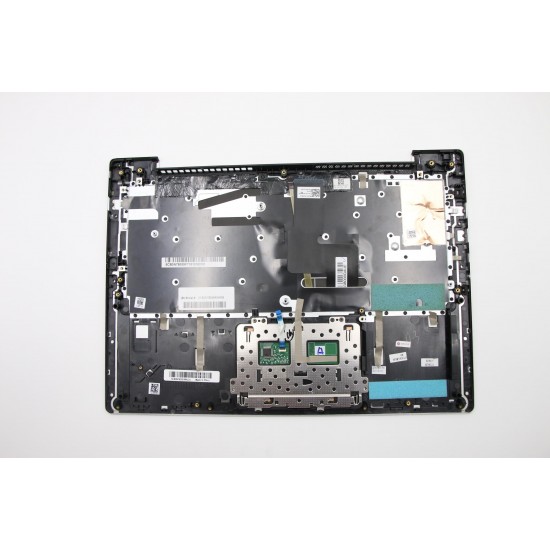 Carcasa superioara cu tastatura palmrest Laptop, Lenovo, IdeaPad 520S-14IKB Type 80X2, 81BL, 5CB0N78559, AP1YS000302, ET1YN000100, AM1YS000200, iluminata, Mineral Grey, layout US