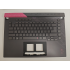 Carcasa superioara cu tastatura palmrest Laptop Gaming, Asus, ROG Strix G15 G513Q, G513QR, G513QM, 90NR0573-R31UI0, 90NR0573-R31US0, 6070B1886023, 13NR0573P02011-3, G513QM-1H, iluminata, RGB tasta per tasta, gri inchis, layout US