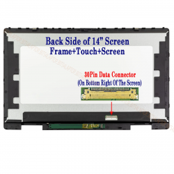 Ansamblu Display cu touchscreen Laptop 2-in-1, HP, Pavilion 14-EK, 14T-EK, N39402-001, M93851-AA0, N45323-001, LP140WFA(SP)(MH), 14 inch, LED, Rezolutie FHD, 1920x1080, 30 pini
