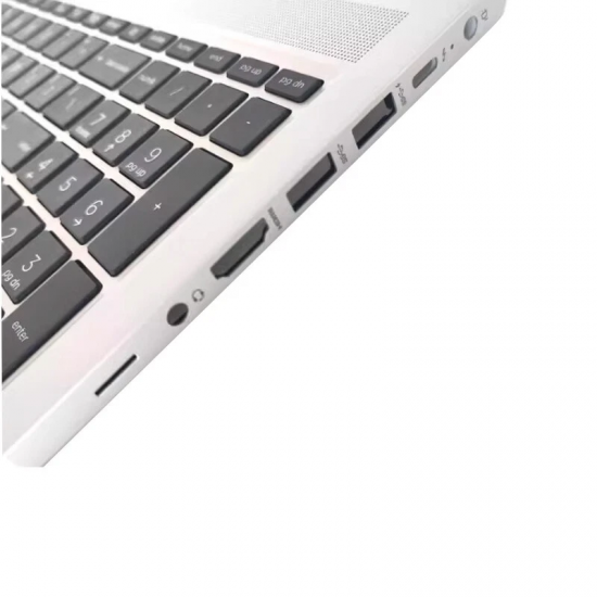 Carcasa superioara cu tastatura palmrest compatibila Laptop, HP, ProBook 650 G8, 655 G8, M22003-001, M22004-001, M22005-001, M49547-001, 4BX8QTATP30, iluminata, argintie, layout US