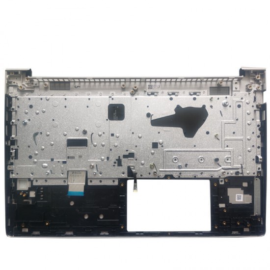 Carcasa superioara cu tastatura palmrest Laptop, HP, ProBook 450 G9, 455 G9, N01933-001, N01934-001, 4BX8QTATP30, iluminata, argintie, layout US