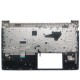 Carcasa superioara cu tastatura palmrest Laptop, HP, ProBook 450 G9, 455 G9, N01933-001, N01934-001, 4BX8QTATP30, iluminata, argintie, layout US