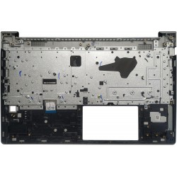 Carcasa superioara cu tastatura palmrest Laptop, HP, ProBook 650 G8, 655 G8, M22003-001, M22004-001, M22005-001, M49547-001, M49545-001, 4BX8QTATPH0, iluminata, argintie, layout US