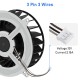 Cooler PS5, consola Sony PlayStation 5, 12047GA-12M-WB-01, KSB1212HGG4E, 23 blade, 12V, 2.15A