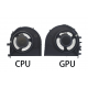 Set coolere Laptop, Lenovo, ThinkPad P1 Gen 3 Type 20TH, 20TJ, 5H40Y67587, 5H40Y67588, EG50050S1-1C120-S9A, EG50050S1-1C130-S9A, 5V, 0.45A