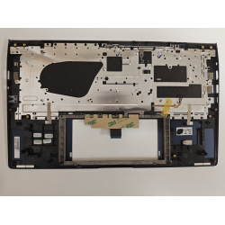 Carcasa superioara cu tastatura palmrest Laptop, Asus, ZenBook 14 UX434F, UX434FA, UX434FAC, UX434FAW, UX434FL, UX434FLC, UX434FQ, 90NB0RM1-R31GR0, 13NB0MP0M04011, 13N1-93A0331, UX434FQ-3B, iluminata, Royal Blue, layout US cu diacritice in greaca (GR)