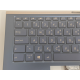 Carcasa superioara cu tastatura palmrest Laptop, Asus, ZenBook 14 UX434F, UX434FA, UX434FAC, UX434FAW, UX434FL, UX434FLC, UX434FQ, 90NB0RM1-R31GR0, 13NB0MP0M04011, 13N1-93A0331, UX434FQ-3B, iluminata, Royal Blue, layout US cu diacritice in greaca (GR)
