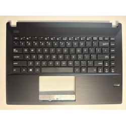 Carcasa superioara cu tastatura palmrest Laptop, ASUS, PRO P2440U, P2440UA, P2440UF, P2440UQ, 90NX0171-R31US0, 13N0-TBA0801, 13NX0031P03211, 13NX00U1AP0301, P2440UA-1A, neagra, layout US