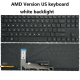 Tastatura Laptop Gaming, HP, OMEN 16-XD, 16Z-XD, iluminata, conector 4 pini, neagra, layout US