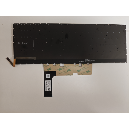 Tastatura Laptop Gaming, HP, OMEN 16-XD, 16Z-XD, iluminata, conector 4 pini, neagra, layout US