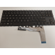 Tastatura Laptop Gaming, HP, OMEN 16-XD, 16Z-XD, iluminata, conector 4 pini, neagra, layout US
