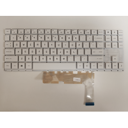 Tastatura palmrest Laptop Gaming, HP, OMEN 16-WD, 16T-WD, TPN-C168 iluminata, RGB, conector 20 pini, alba, layout US