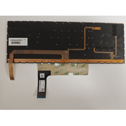 Tastatura Laptop Gaming, HP, OMEN 16-XD, 16Z-XD, iluminata, RGB, conector 20 pini, neagra, layout US