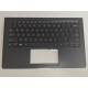Carcasa superioara cu tastatura palmrest Laptop, Asus, ZenBook S UX391F, UX391FA, 90NB0D91-R31US0, 102-017H1LHD01C, 13N1-3V2US12, UX391UA-1A, iluminata, neagra, layout US