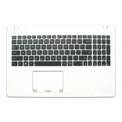 Carcasa superioara cu tastatura palmrest Laptop, Asus, X552L, X552LA, X552LAV, X552LB, X552LC, X552LD, X552LDV, X552LN, 90NB06PC-R31US0, 13NB03VCAP0101, 13N0-QKA0601, alba, layout US
