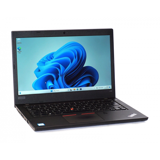Laptop Lenovo, ThinkPad L480, Intel Core i7-8550U, 16GB RAM, SSD 256GB NVMe, Windows 11 Pro, Refurbished