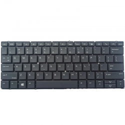 Tastatura Laptop, HP, EliteBook X360 830 G6, iluminata, neagra, layout US