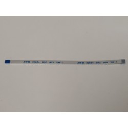 Cablu panglica AWM 20624 80C 60V VW-1, 0.5mm latime intre pini, 6 pini fata verso, 10cm lungime