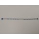 Cablu panglica AWM 20624 80C 60V VW-1, 0.5mm latime intre pini, 6 pini fata verso, 10cm lungime