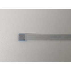 Cablu panglica AWM 20624 80C 60V VW-1, 0.5mm latime intre pini, 6 pini fata verso, 10cm lungime