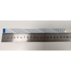 Cablu panglica AWM 20624 80C 60V VW-1, 0.5mm distanta intre pini, 26 pini fata verso, 20cm lungime. 1.35cm latime