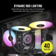 Cooler Procesor Corsair iCUE H100i Elite LCD XT, R?cire cu lichid AIO, Radiator 240mm, Ecran LCD, RGB, Intel LGA 1150/1151/1155/1200/1700/1851/2011/2066, AMD AM5/AM4, sTR4/sTRX4