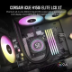 Cooler Procesor Corsair iCUE H150i Elite LCD XT, R?cire cu lichid AIO, Radiator 360mm, Ecran LCD, RGB, Intel LGA 1150/1151/1155/1200/1700/1851/2011/2066, AMD AM5/AM4, sTR4/sTRX4